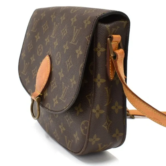 Authentic LOUIS VUITTON Saint Cloud GM Shoulder Bag Monogram + COA